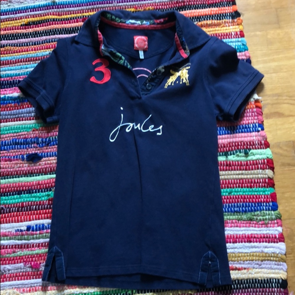 Joules navy polo